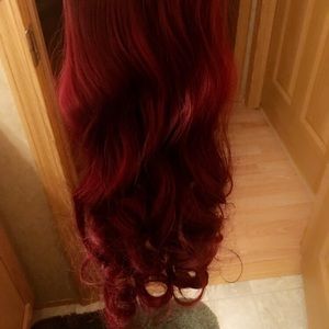 Red Wine Hair Extensions